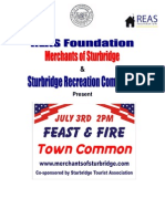 02 Summer Feast&Fire Summary Sturbridge Town Common