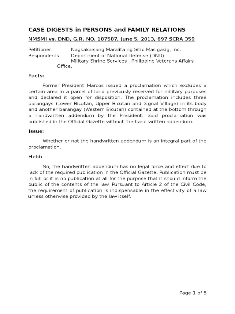 Case Digests Persons | Expert Witness | Justice