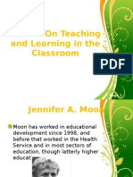 Reflect on Teaching and Learning in the Classroom
