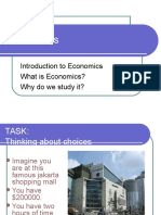 Economics: Introduction To Economics What Is Economics? Why Do We Study It?