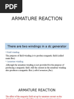 Armature Reaction