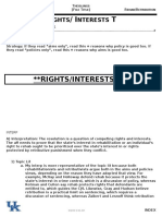 Rights vs Rehab