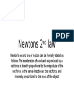 Newtons 2 Law