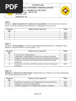 Lesson Plan - Mcs 301