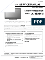 Sharp Lc46a66m SM GB PDF