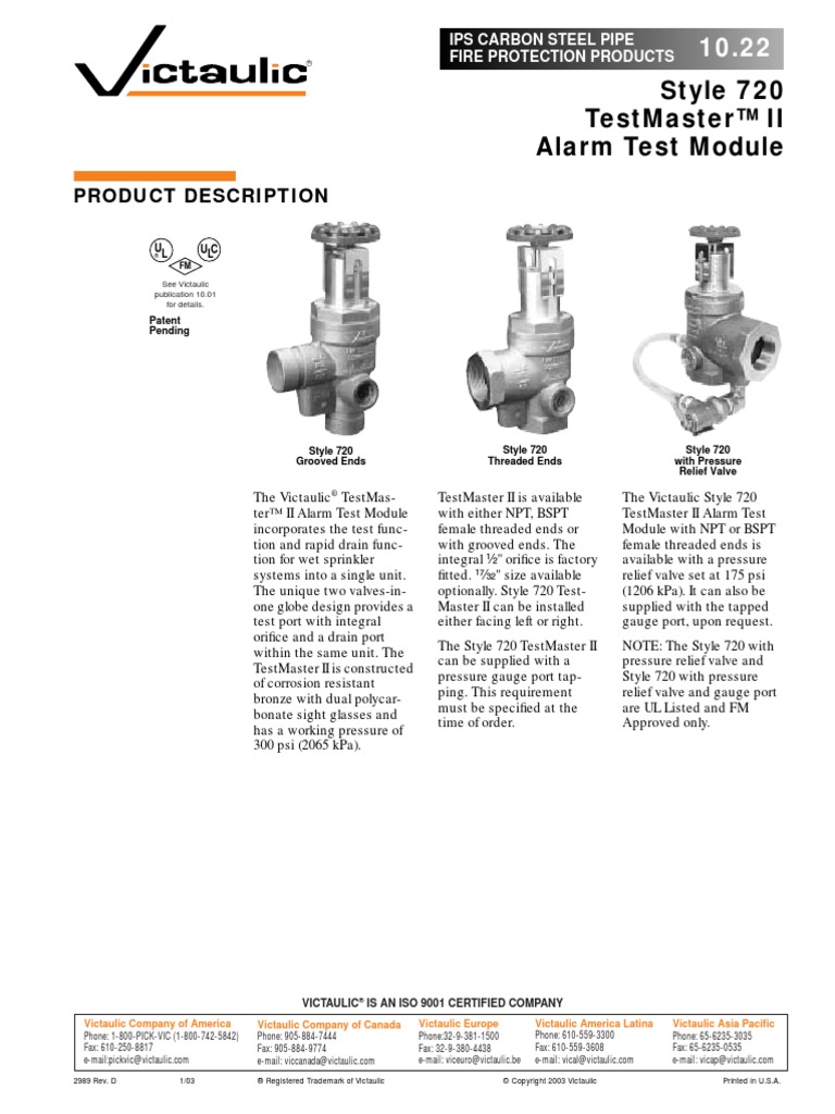 Test Master COMPLETE FOR TESTTING | PDF | Valve | Bronze