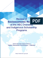 Socioeconomic Results of the HEC Scholarship Programs_30!03!2016 Final