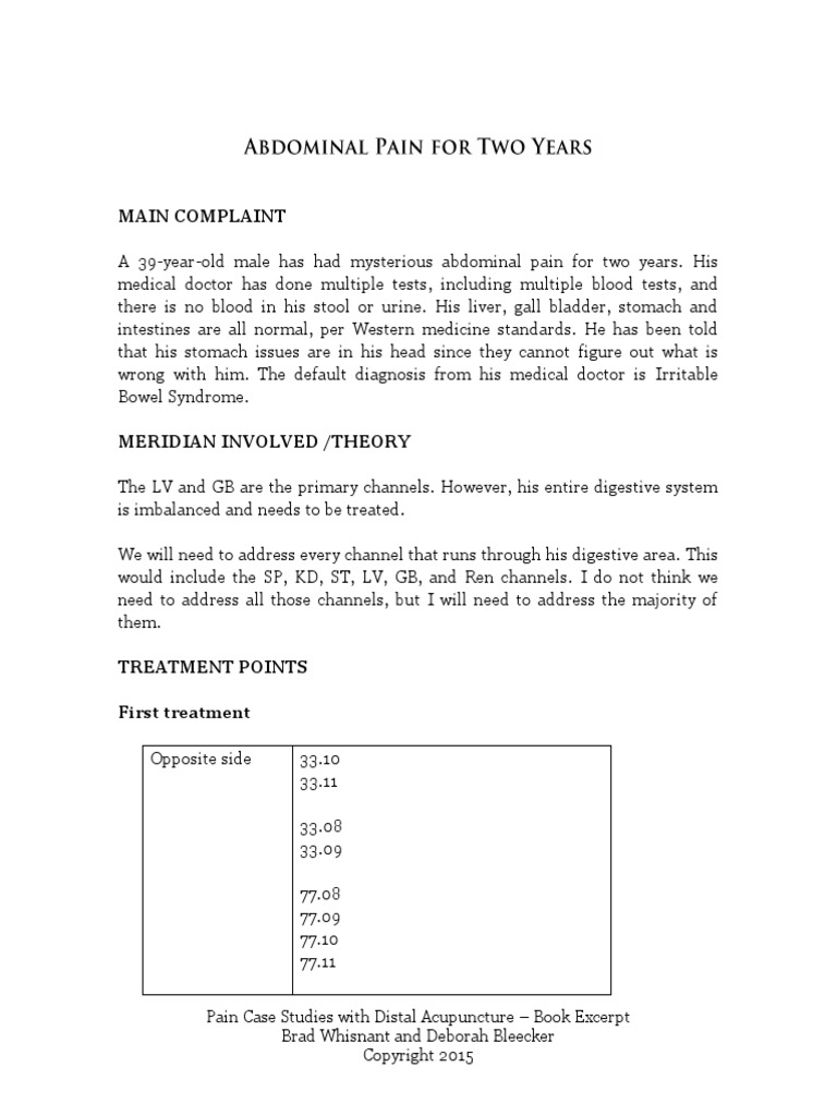 Case 1 - Abdominal Pain | PDF | Gastrointestinal Tract | Abdomen