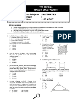 47762877 Prediksi Soal Masuk SMA Faforit MATEMATIKA