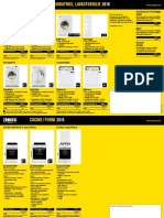 Zanussi Sortimentsblatt WT BA 2016 It Web