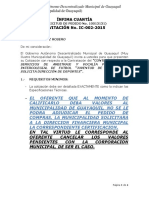 Invitación 002 Servicio de Arbitraje y Vocalía