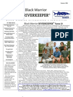 SUMMER 2006 Black Warrior Riverkeeper