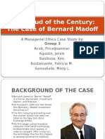 ETHICS - Bernard Madoff Case