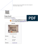 Fume Hood