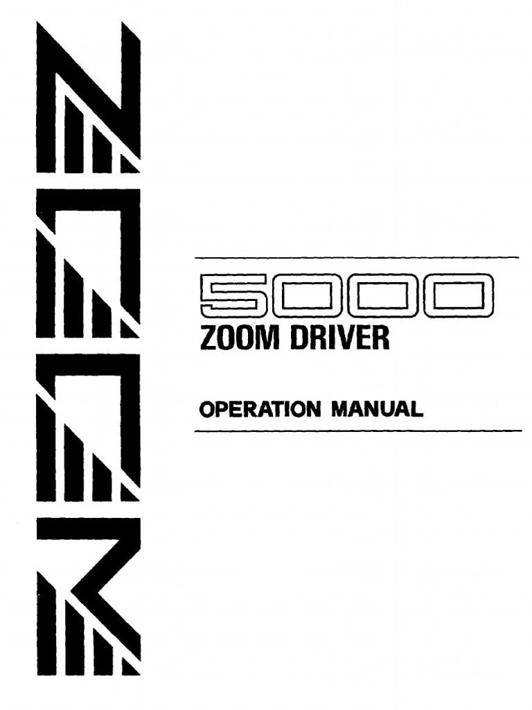 Zoom Driver | PDF