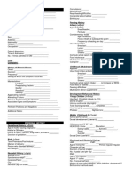 Wardwork Checklist PEDIA PDF