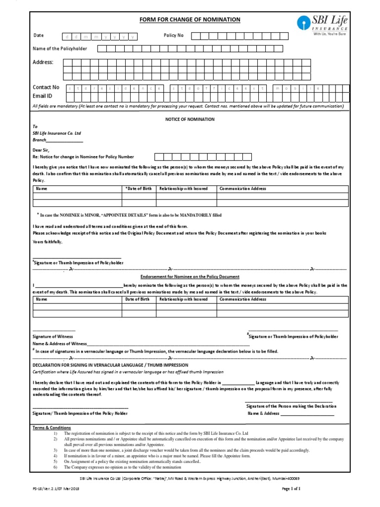 form-for-change-of-nomination-v2-pdf-insurance-government