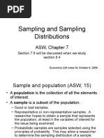 Sampling Distribution