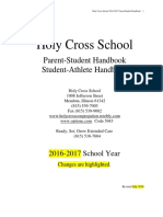 2016-2017 Parent Student Handbook