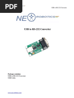 USB To RS-232 Converter