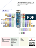 arduinoProMini Pinout