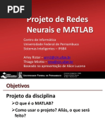 Projeto Redes Neurais
