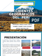 Accidentes Geográficos Del Perú