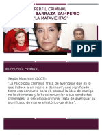 Perfil Criminal Juana Barraza