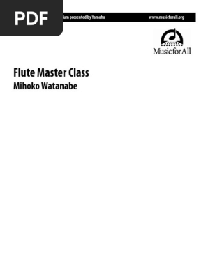 Watanabe Flute Flute Breathing - 