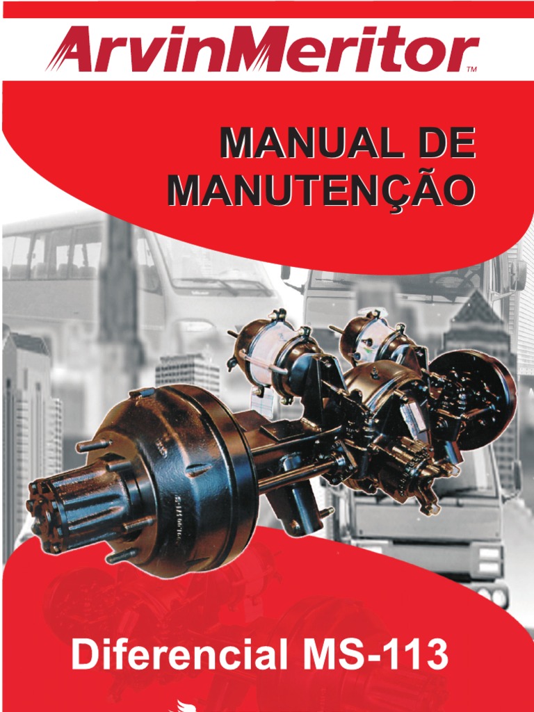 Manual Diferencial Meritor MS-113 | PDF | Engenharia Mecânica | Natureza