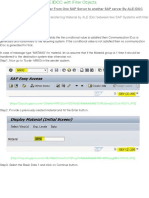 ALE IDOC With Filter Objects