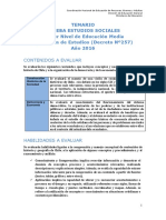 Temario Estudios Sociales NM1 - VE - 2016 PDF