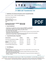 MSDS Type II Nytro 11 GBX US Transformer Oil 11-08-10