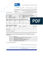 Formulario Sugerido para Actualización de Datos Del Inmueble