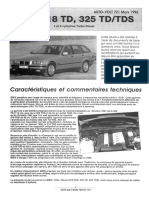 Bmw 318 TD-325 TD-TDS 4 et 6 Cyl Turbo Diesel Fiche 721.pdf