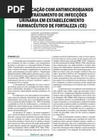 Automedicação Com Antimicrobianos Para o Tratamento de Infecções Urinária Em Estabelecimento Farmacêutico de Fortaleza (CE)