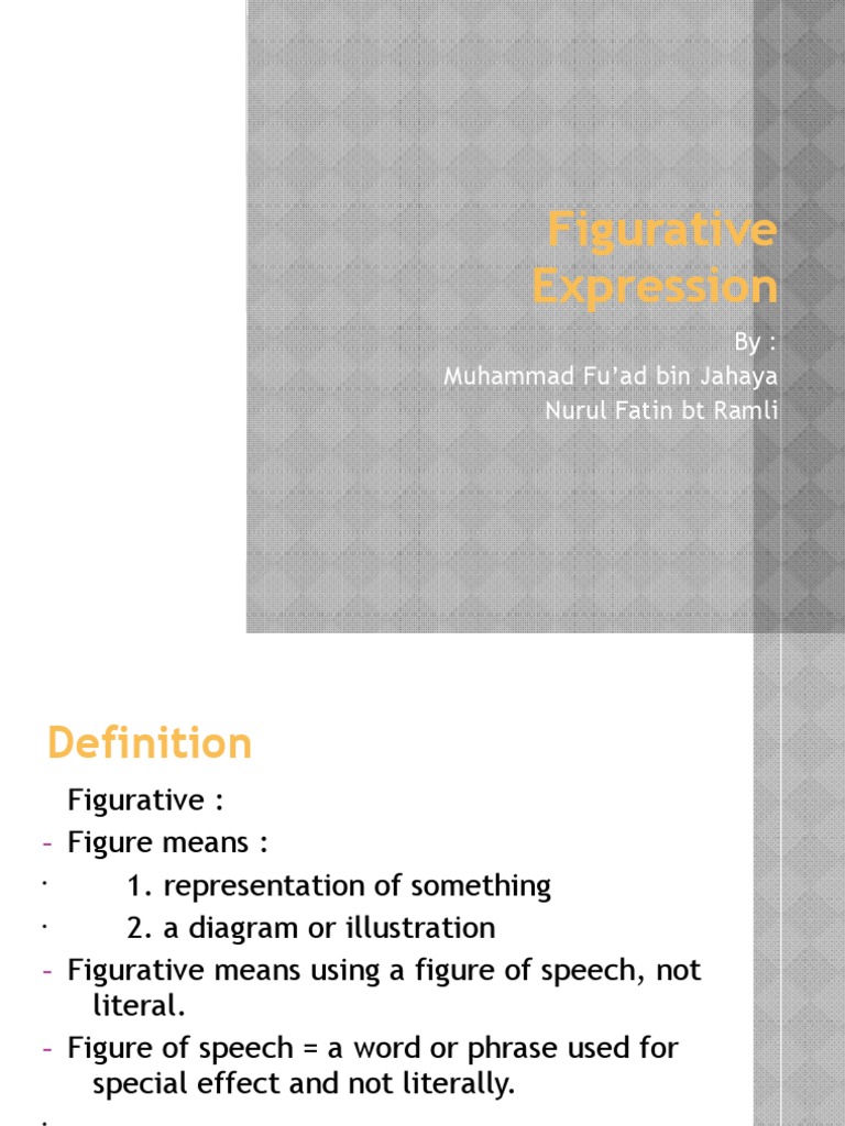 Understanding Figurative Expressions | PDF