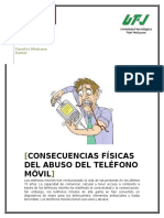 Consecuencias Fisicas Del Telefono Movil