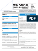 Boletín Oficial de la República Argentina, Número 33.429. 29 de julio de 2016