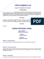 Codigo Procesal Penal Guatemalteco