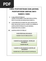 Download Cara Penyuntikan Dan Jadwal Penyuntikan Vaksin Anti Rabies by ahmadkurniawan2230 SN319691304 doc pdf