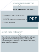 Clase Ostomias Univ. Nac - Centro Peru