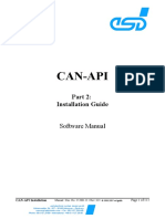 CAN-API Part2 Installation Manual