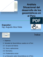 Alza-Analisis Situacional Del Desarrollo de Geosinteticos en El Peru