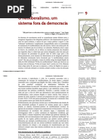 O Neoliberalismo, Um Sistema Fora Da Democracia - Pierre Dardot e Christian Laval