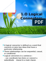 Logical Connectors