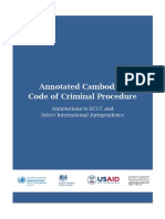 Annotated Cambodian Code of Criminal Procedure Eng