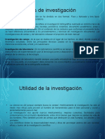 Medologia de La Investigacion I Tipos de Investigación.