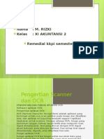 Pengertian Scanner Dan OCR