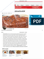 Pašticada Na Dalmatinski - Coolinarika2 PDF